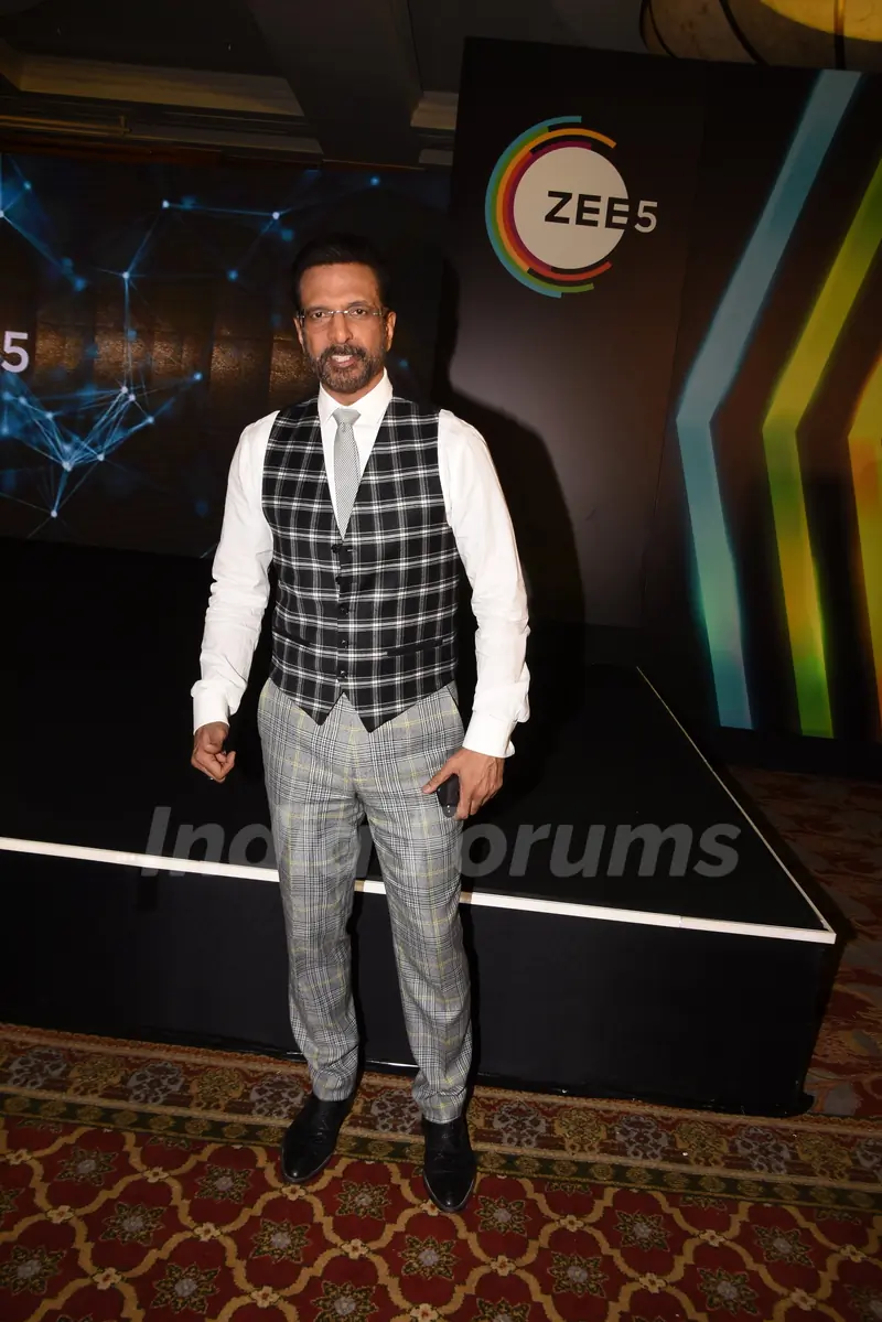 Javed Jaffery snapped at Zee5 Event