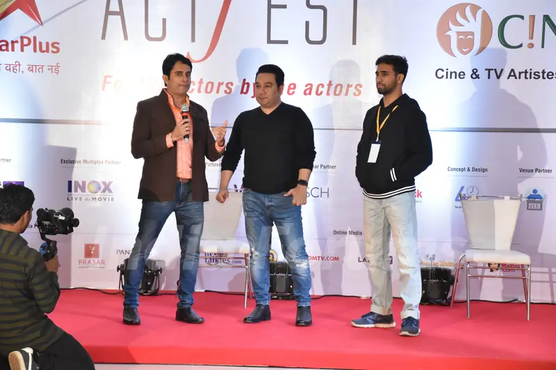 Ahmed Khan snapped at CINTAA Act Fest