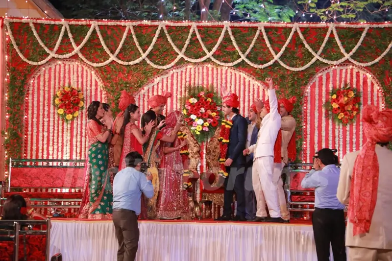 Naina and Sameer varmala ritual picture from Yeh Un Dinon Ki Baat Hai