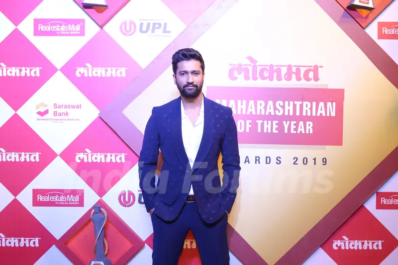 Vicky Kaushal snapped at Lokmat Awards