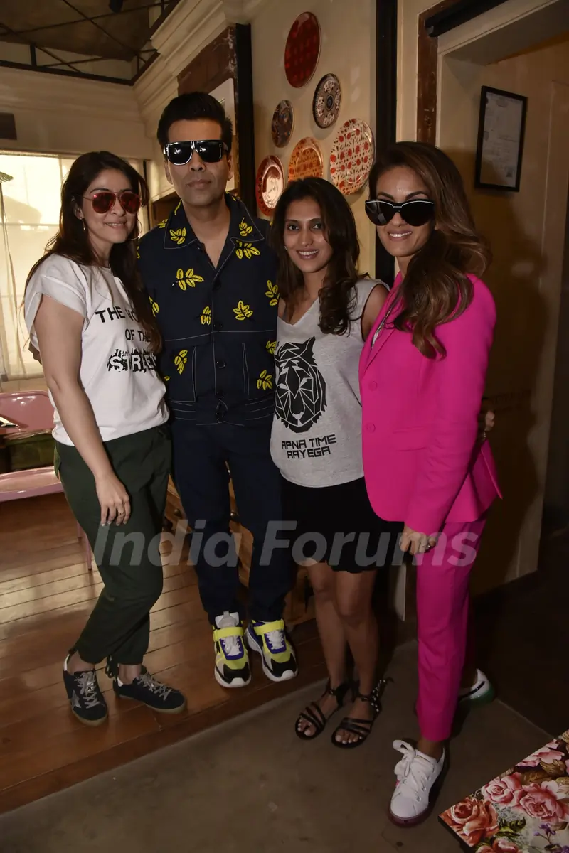 Karan Johar at Bandra 190 exhibition