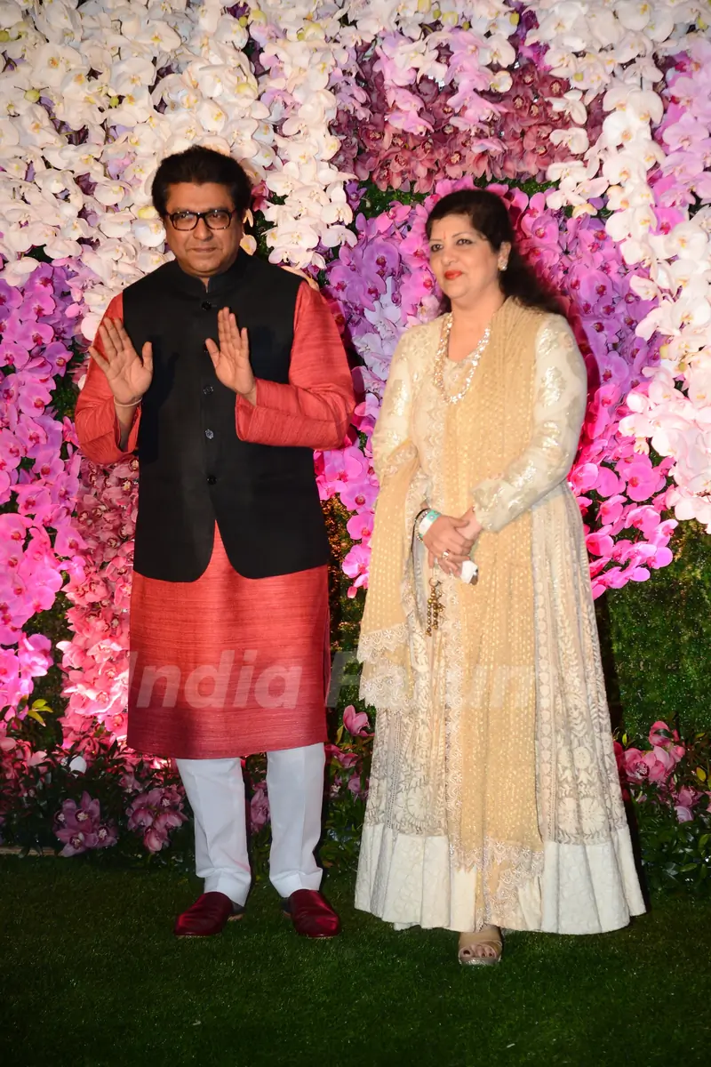 Raj Thackeray at Ambani Wedding!