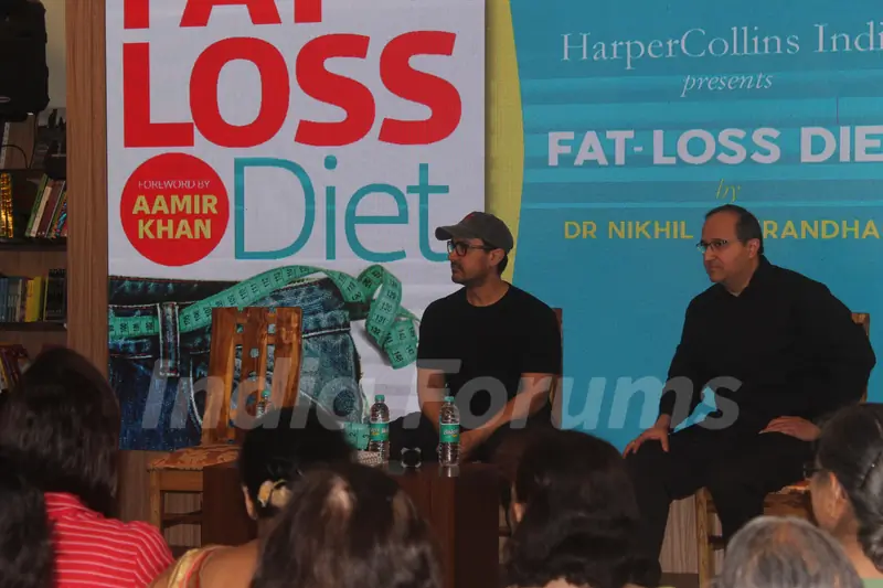 Aamir Khan snapped at a Book Launch