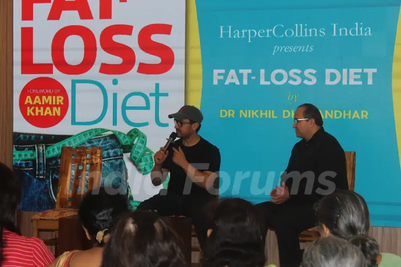 Aamir Khan snapped at a Book Launch