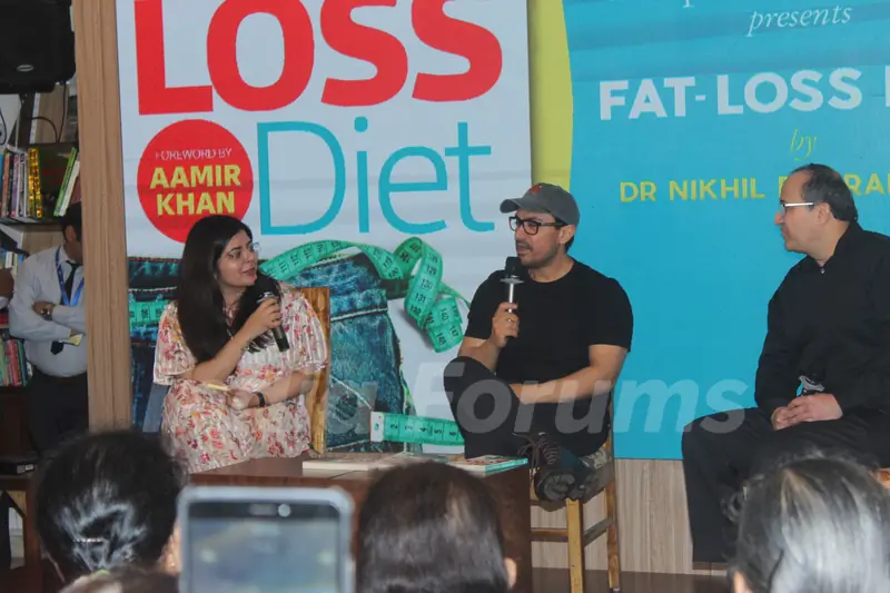 Aamir Khan snapped at a Book Launch