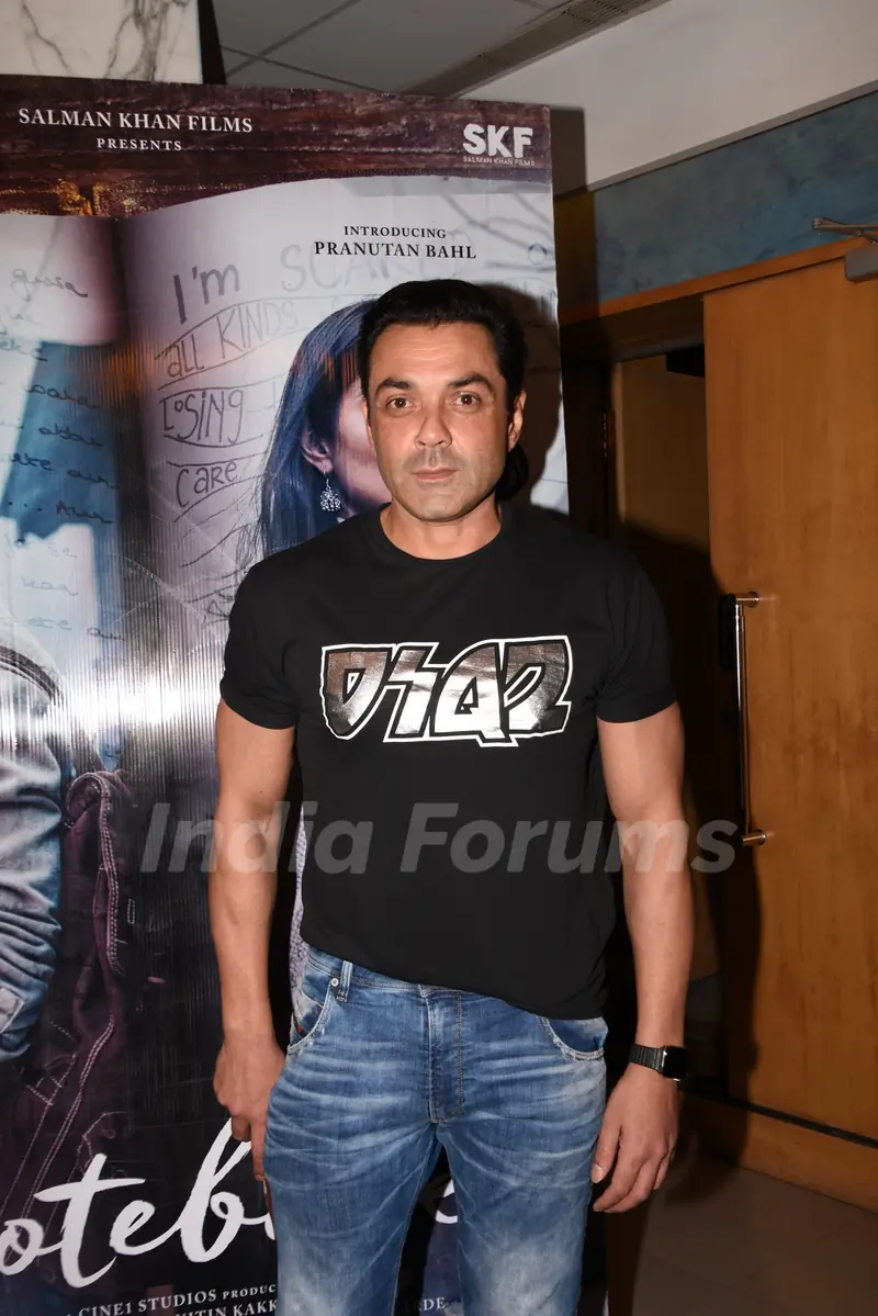 Celebs snapped at the Special Screening of Notebook