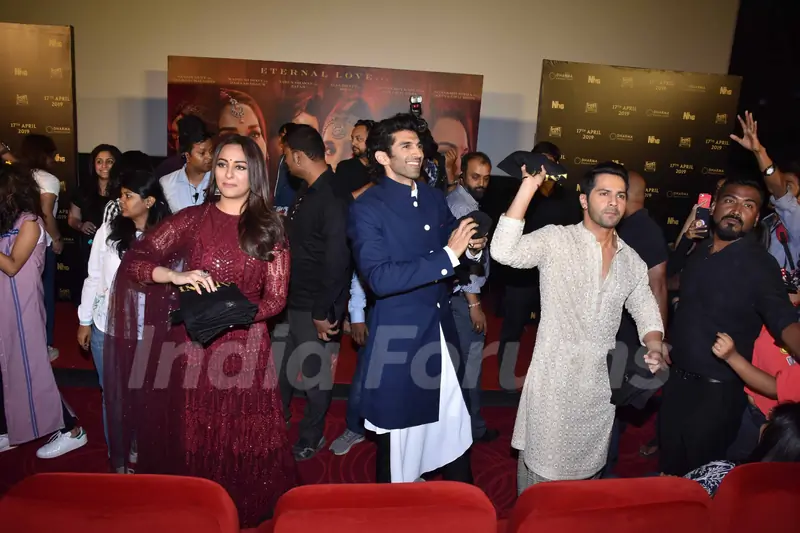 Celebrities snapped at 'Kalank' Trailer launch!