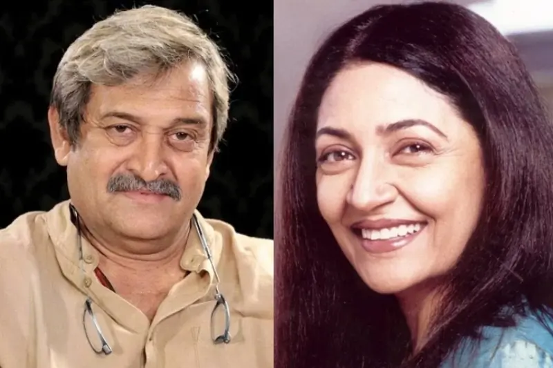 Mahesh Manjrekar and Deepti Naval