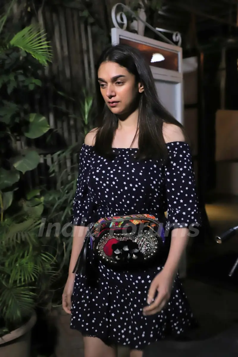 Aditi Rao Hydari snapped around the town