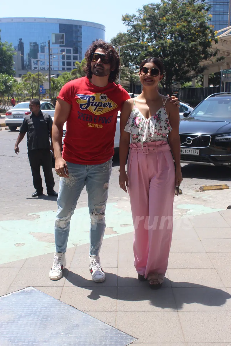 Gurmeet Choudary snapped around the town
