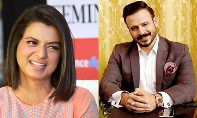 Rangoli Stands in support of Vivek