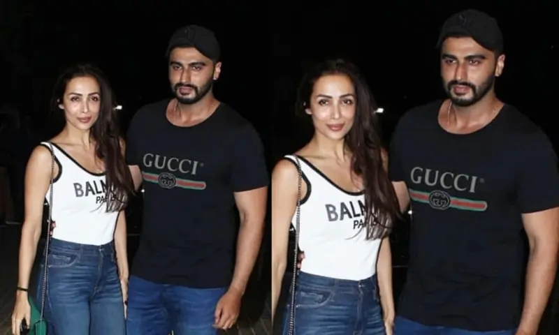 Malaika Arora and Arjun Kapoor at India's Most Wanted Screening