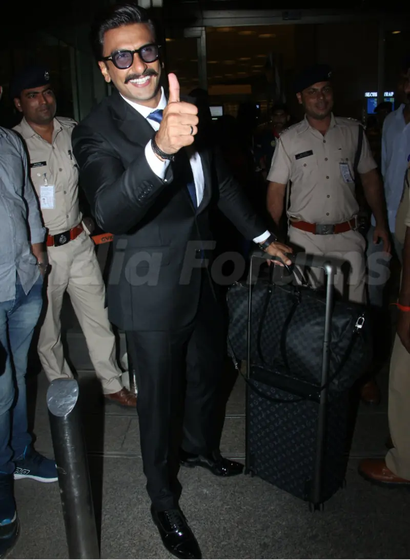 Ranveer Singh In A Sharp Suit