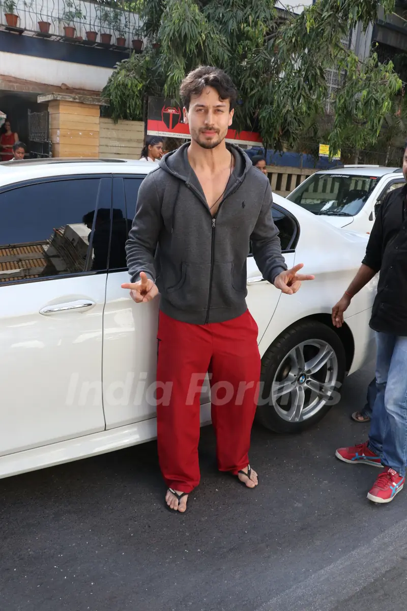 Tiger Shroff spotted around the town  