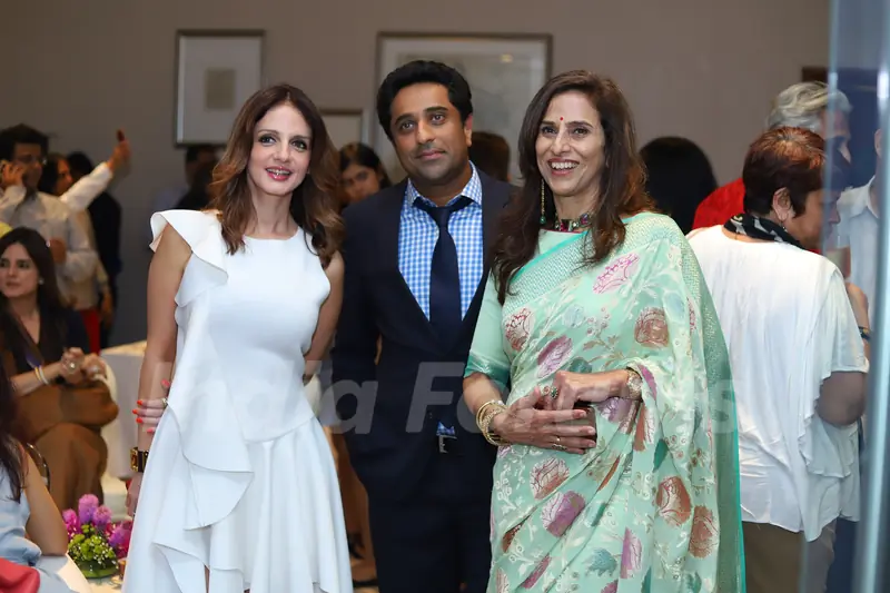 Sussanne Khan spotted at Sotheby's Company
