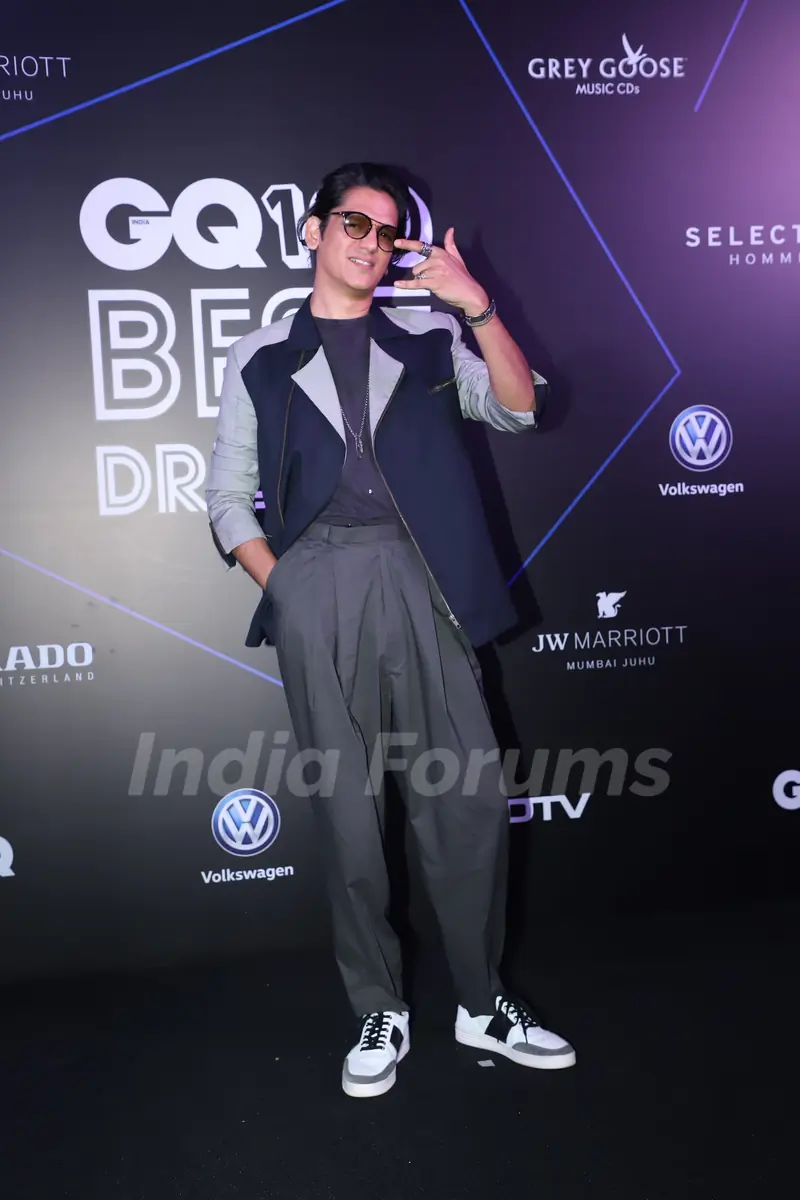 Vijay Verma snapped at GQ 100 Best Dressed Awards