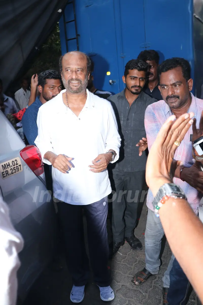 Rajinikanth papped around the town