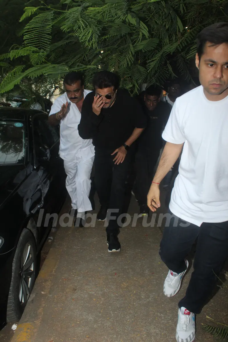 Anil Kapoor was spotted celebrating Eid
