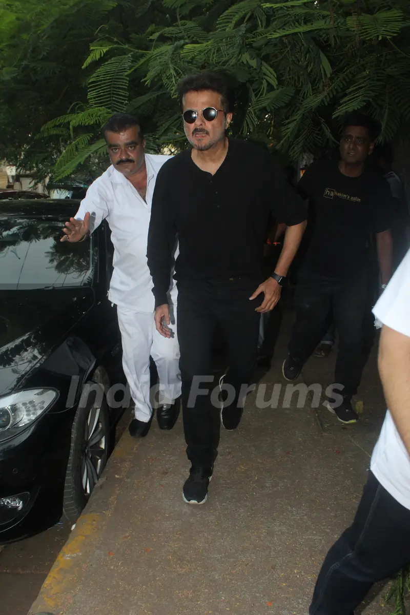 Anil Kapoor was spotted celebrating Eid