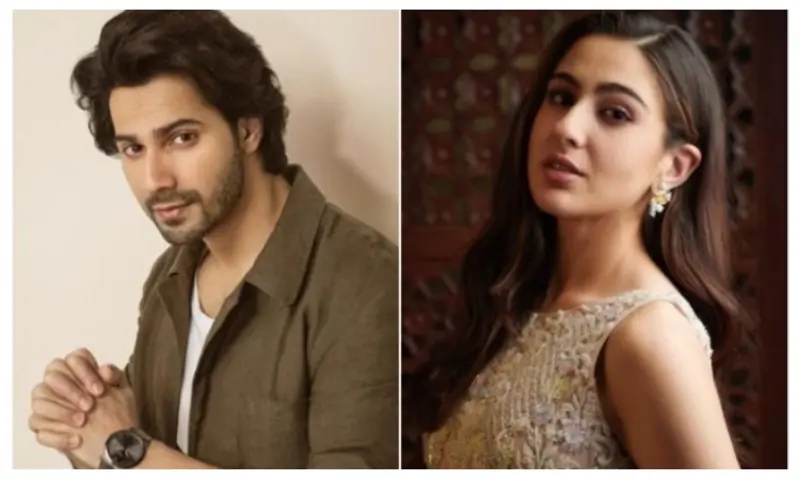 Varun Dhawan and Sara Ali Khan