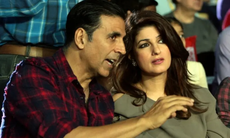 Akshay Kumar and Twinkle Khanna
