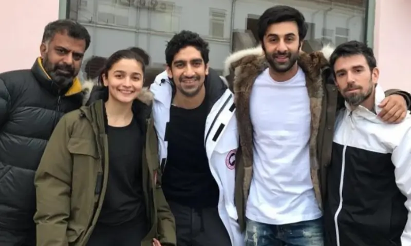 Behind the sets of Brahmastra