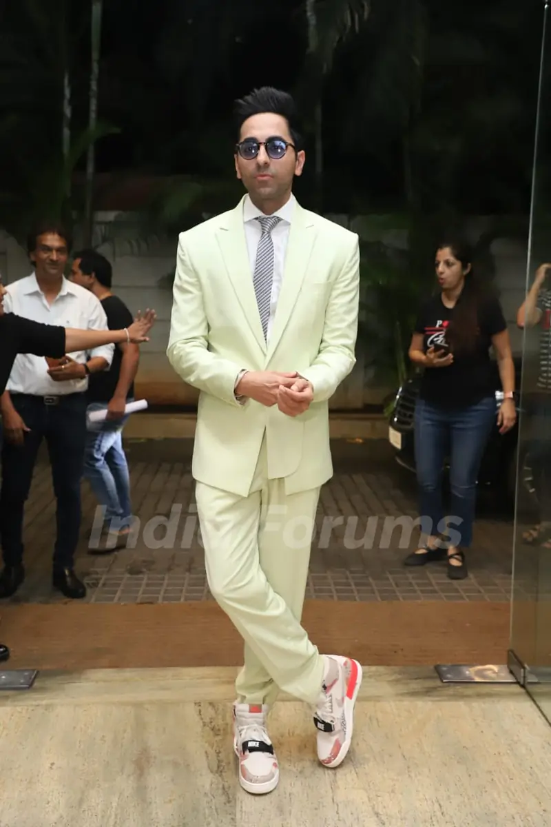 Ayushmann Khurrana at the special screening of Article 15!