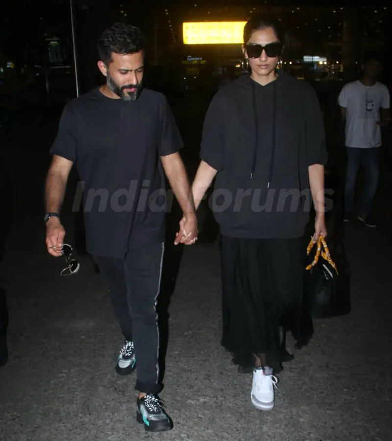 Sonam Kapoor and Anand Ahuja