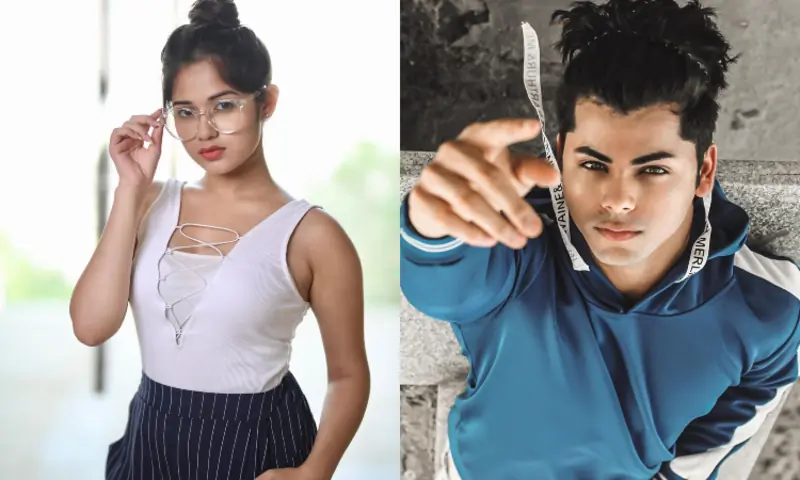 Jannat Zubair Rahmani and Siddharth Nigam