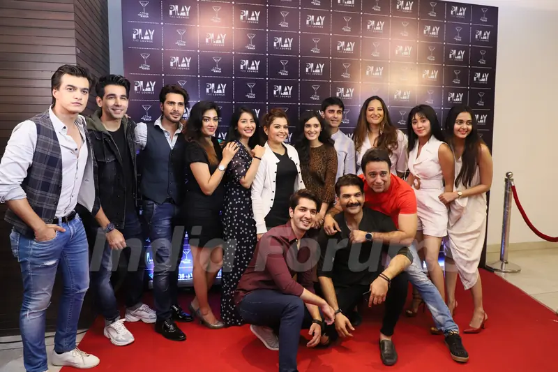 Celebrities attend a party in the town!