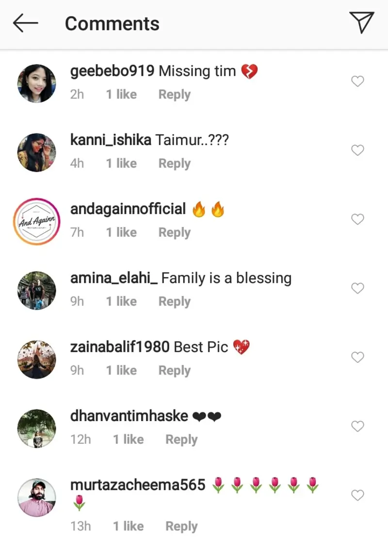 Fans ask about Taimur