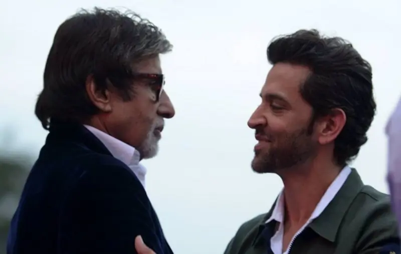 Amitabh Bachchan and Hrithik Roshan