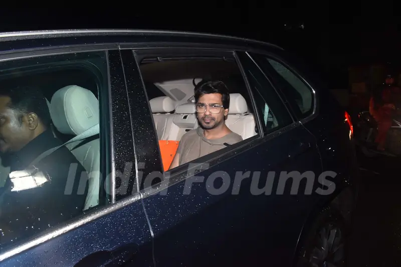 Nikhil Dwivedi was papped at the special screening of Super 30