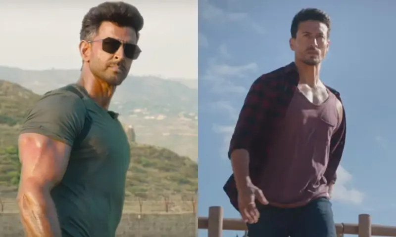 Tiger Shroff and Hrithik Roshan