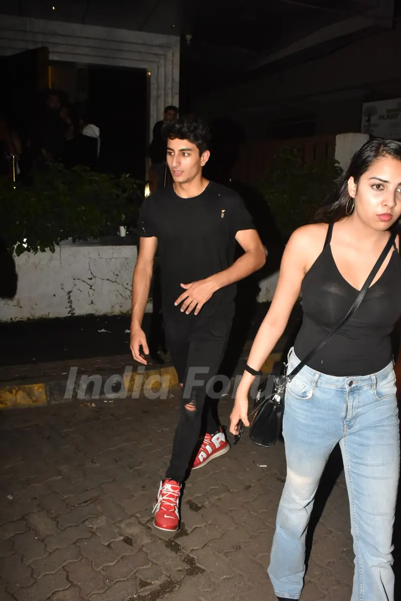 Celebrities spotted around the town!