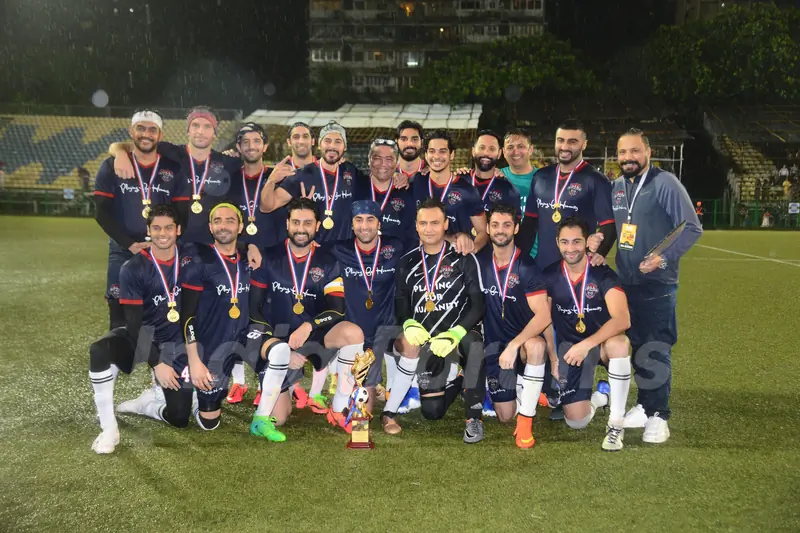 Bollywood Actors play Football on Kargil Vijay Diwas with the soldiers from the Navy and Army