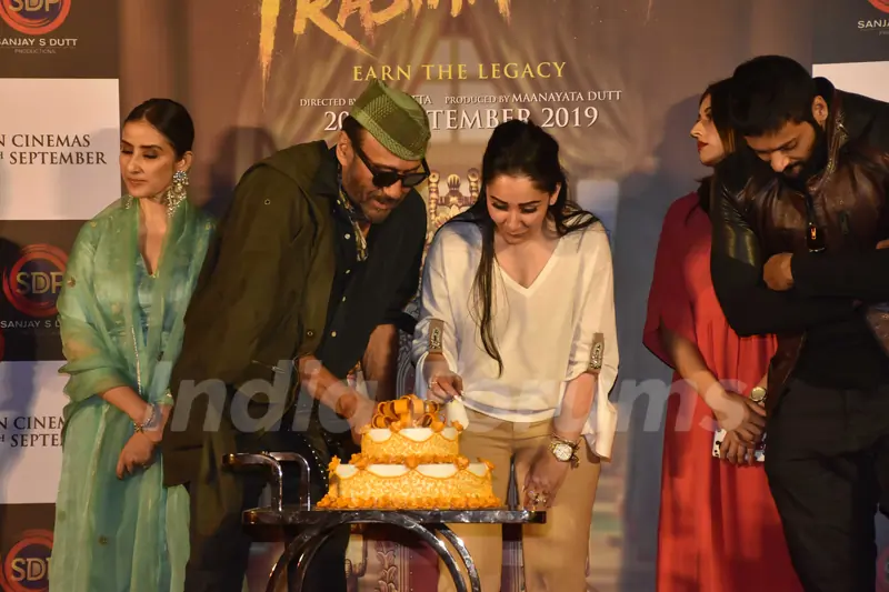 Bollywood celebrities at the trailer launch of Prasthanam!