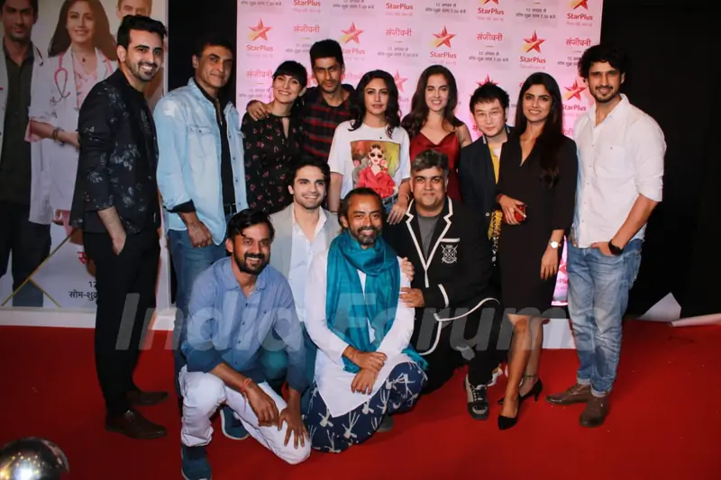 Cast of Sanjivani at the special screening 