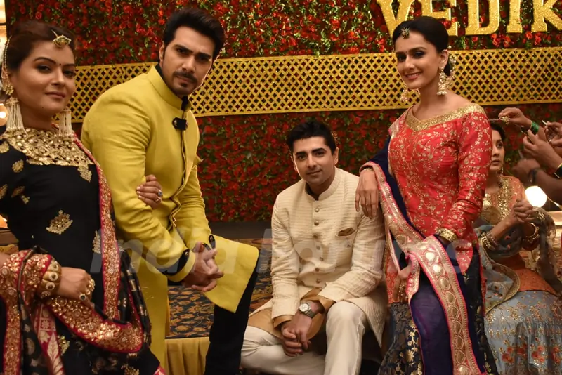 Kartik and Vedika Mehendi Ceremony Pictures from Yeh Rishta Kya Kehlata Hai