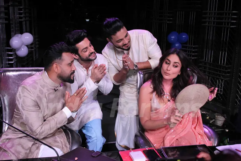 All hail the queen Kareena Kapoor Khan on the sets of Dance India Dance  
