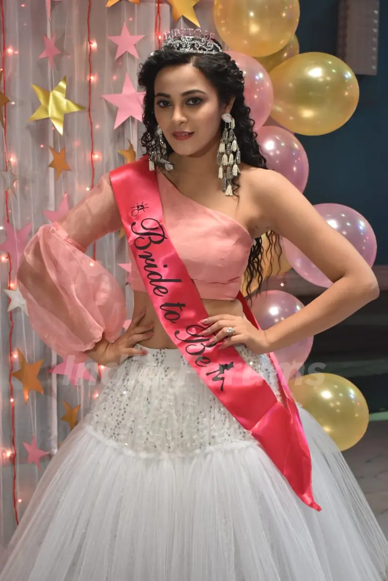 Kuhu at her Hen's Party