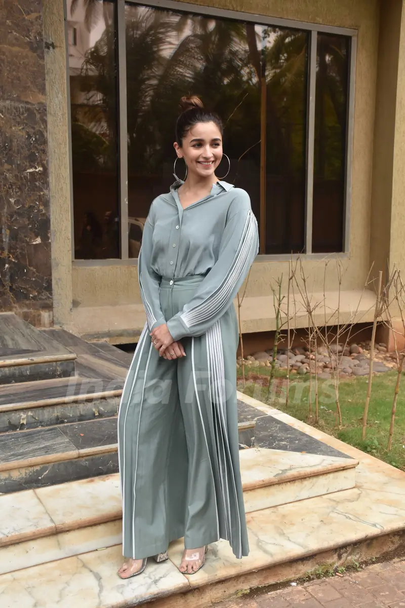 Alia Bhatt was spotted around the town