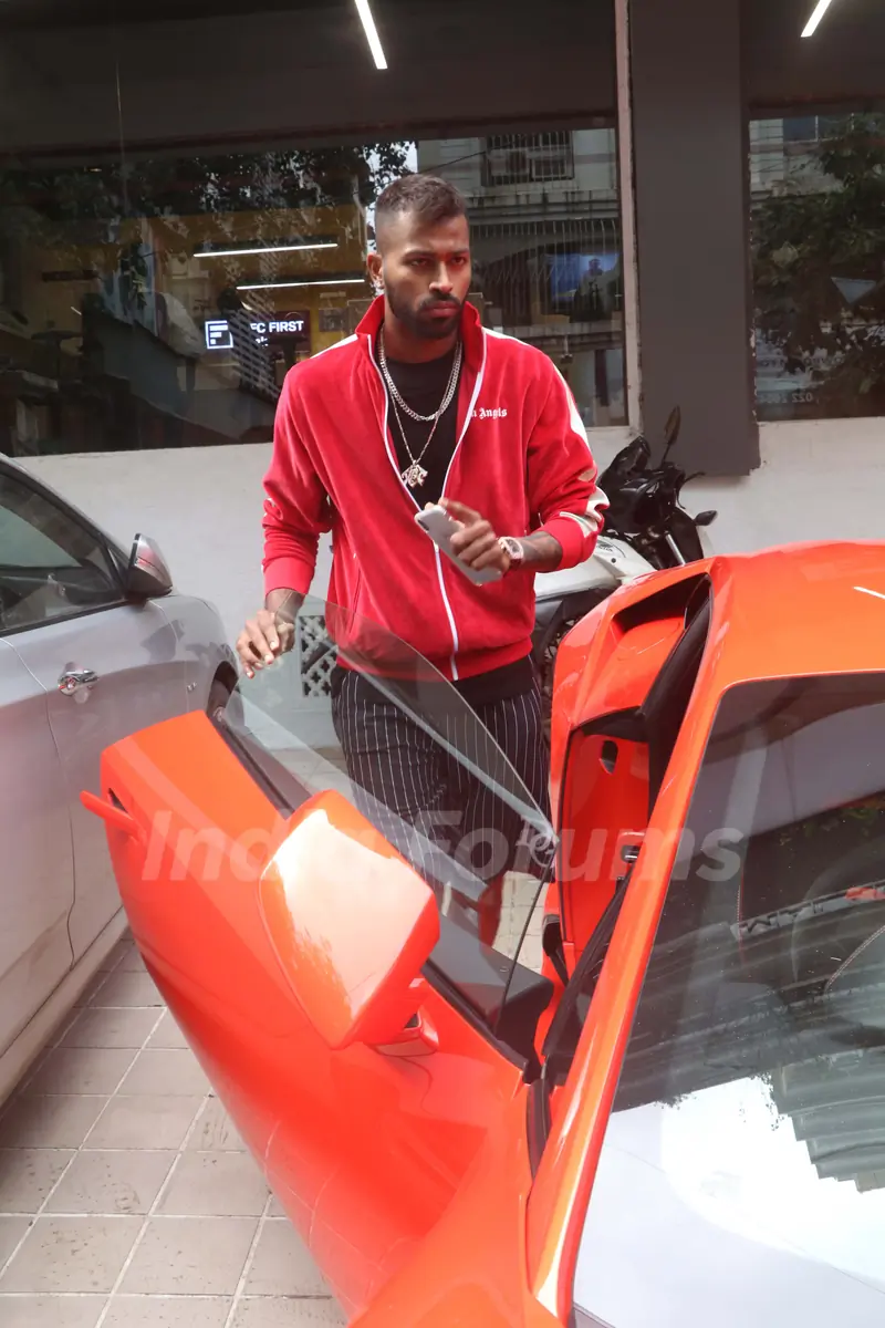 Celebrity was spotted around the town