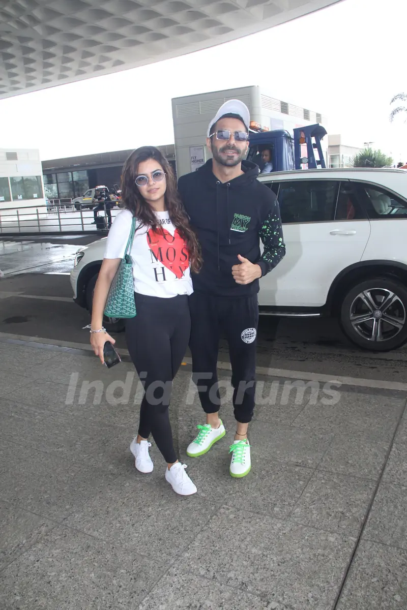 Aparshakti Khurrana spotted at the airport