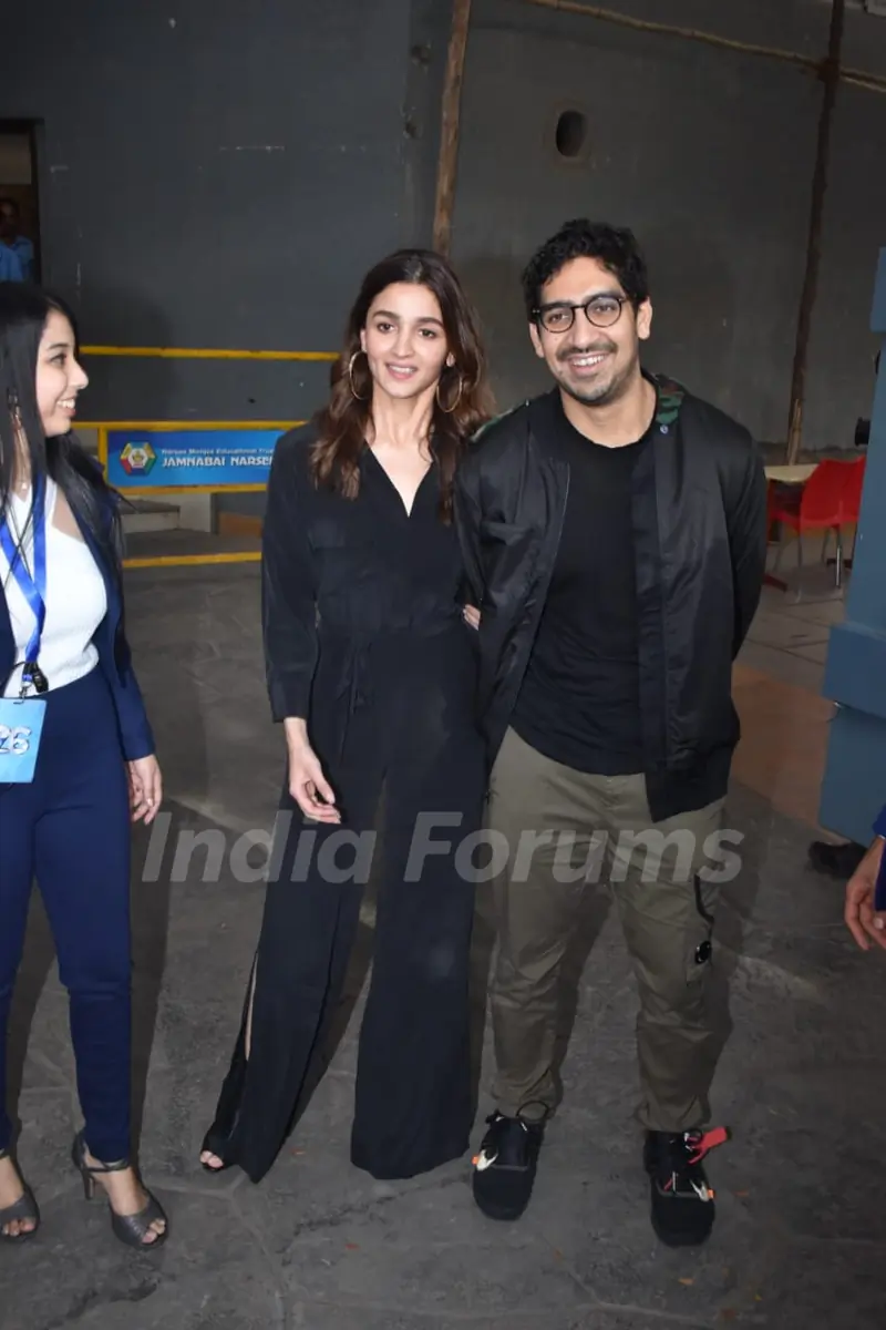 Alia Bhatt and Ayan Mukherji spotted around the town!