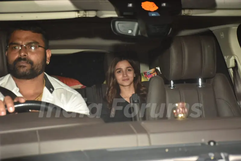 Alia Bhatt spotted around the town!
