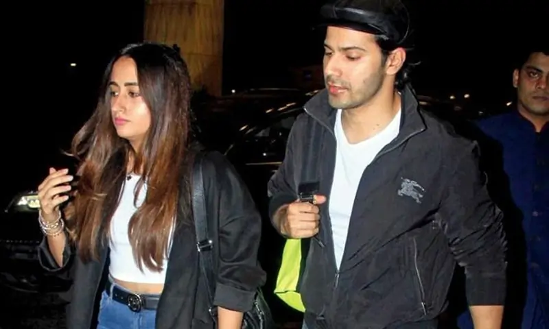 Varun Dhawan and Natasha Dalal