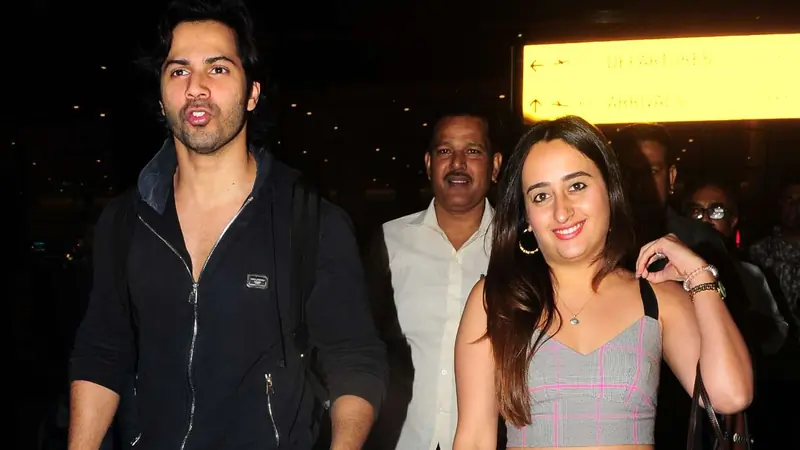 Varun Dhawan and Natasha Dalal