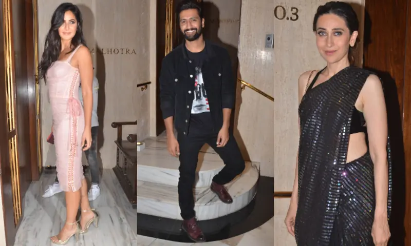 Katrina Kaif , Vicky Kaushal, Karisma Kapoor