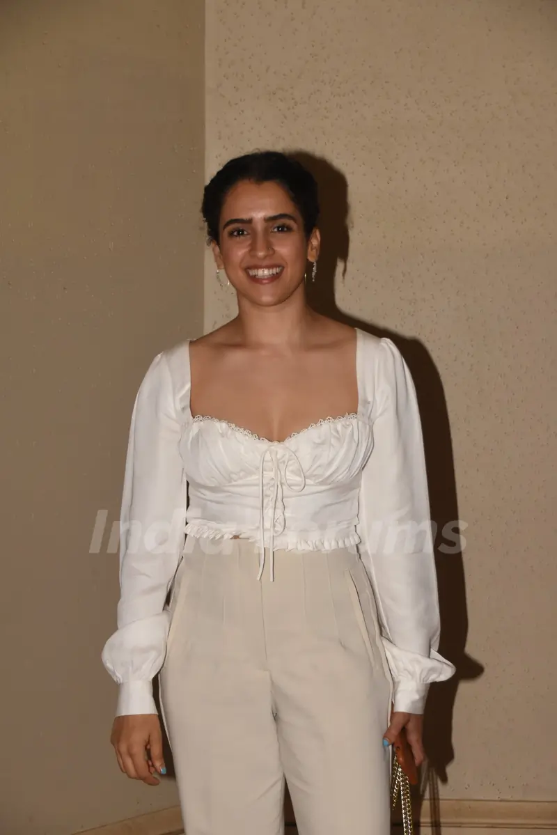 Sanya Malhotra snapped around the town!